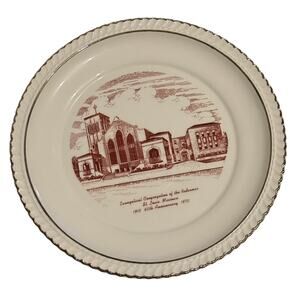 Evangelical Congregation Redeemer St Louis 60th Anniversary Collector Plate